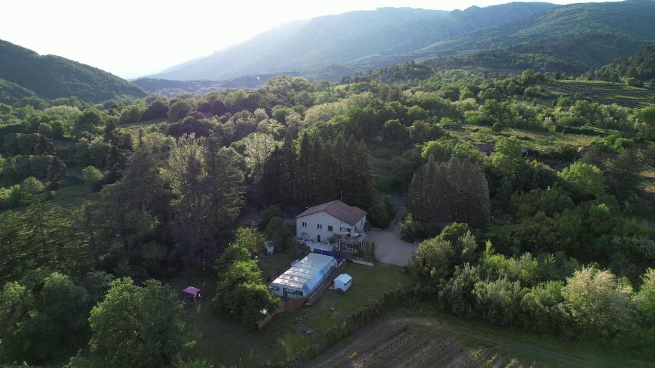 Villa Les Martinets-Piscine-Jacuzzi-Voie Verte-Gorges D'Heric-Massif Du Caroux Mons Olargues 34600 Le Poujol-sur-Orb Buitenkant foto